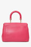 Christian Dior 2014 Pink Leather 'Be Dior' Top Handle With Strap