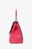 Christian Dior 2014 Pink Leather 'Be Dior' Top Handle With Strap