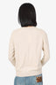Brunello Cucinelli Beige Cashmere Long Sleeve Sweater Size XS