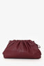 Bottega Veneta Burgundy leather Mini Pouch Crossbody