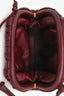 Bottega Veneta Burgundy leather Mini Pouch Crossbody