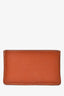 Hermes Brown Leather Single Card Holder