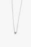 Tiffany & Co. Sterling Silver Single Green Diamonds by the Yard Necklace