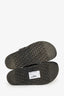 Hermès Black Leather Chypre Sandals Size 38
