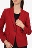 Rag & Bone Red Blazer Size 4