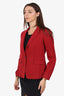 Rag & Bone Red Blazer Size 4