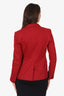Rag & Bone Red Blazer Size 4