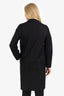 Harris Wharf London Black Wool Coat Size 42