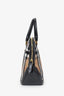 Burberry Nova Check/Leather Top Handle Bag