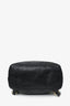 Moncler Black Leather Quilted Backpack