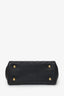 Louis Vuitton 2015 Black Empreinte Leather Montaigne Top Handle With Strap