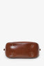 Burberry Brown Leather Top Handle With Strap