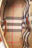 Burberry Brown Leather Top Handle With Strap