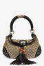 Gucci Brown GG Canvas 'Indy' Medium Shoulder Bag