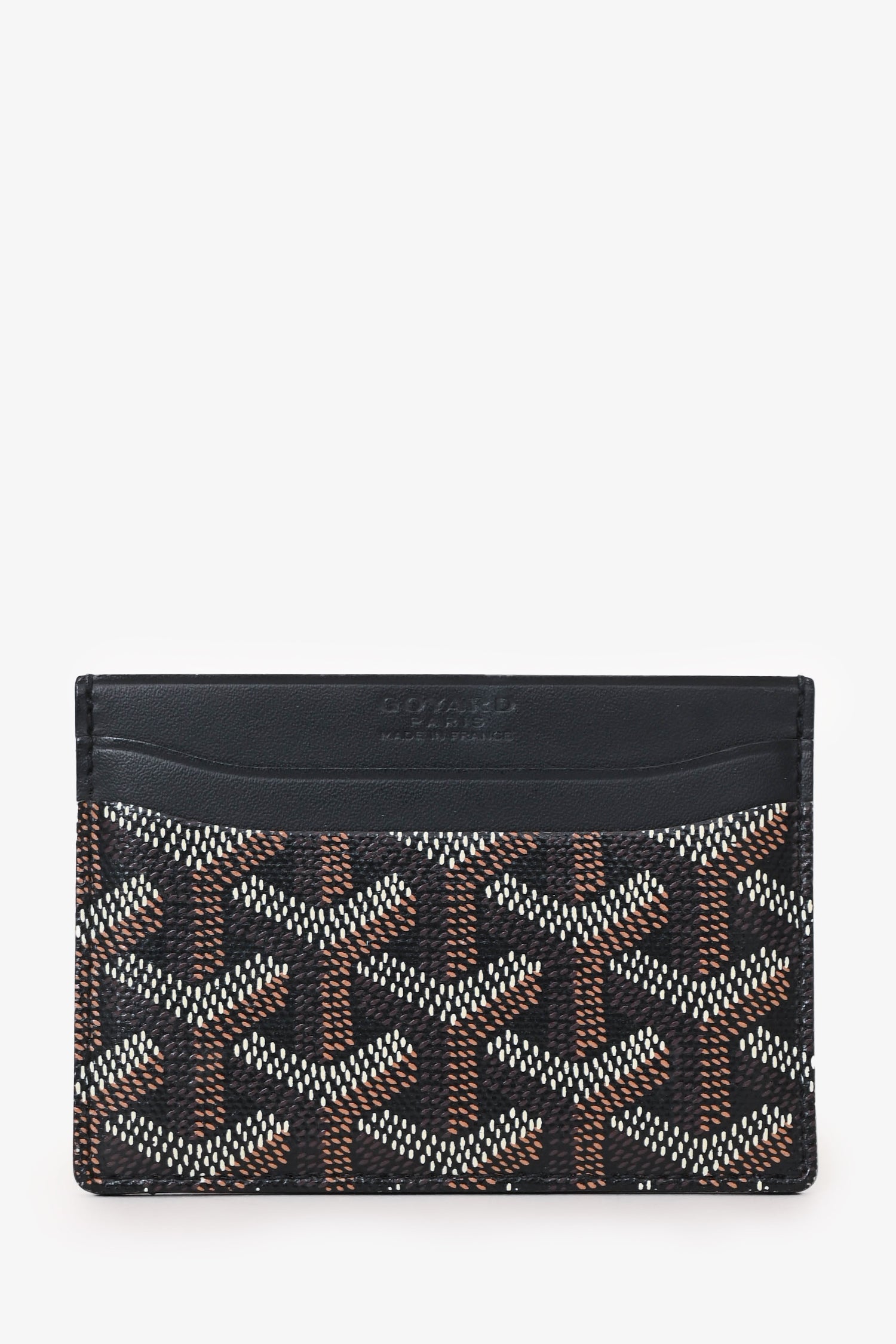 Goyard Black Leather 'Saint-Sulpice' Card Holder – Mine & Yours