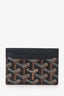 Goyard Black Leather 'Saint-Sulpice' Card Holder
