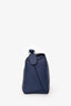 Loewe Navy Leather Small Puzzle Bag