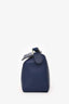 Loewe Navy Leather Small Puzzle Bag