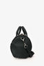 Alexander Wang Dark Green Leather Medium Rocco Bag with Strap