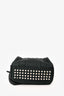 Alexander Wang Dark Green Leather Medium Rocco Bag with Strap