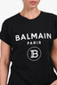 Balmain Black Logo T-Shirt Size XS