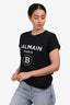 Balmain Black Logo T-Shirt Size XS