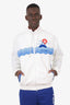 Casablanca White 'Soleil Levant' Shell Suit Track Top Size L Mens