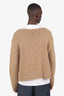 Gucci Brown Wool Knit Sweater Size XL Mens