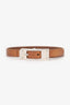 Hermes Tan Leather Api Bracelet