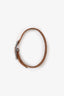Hermes Tan Leather Api Bracelet
