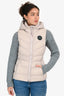 Canada Goose Pale Pink Down 'Clair' Vest Size S