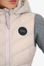 Canada Goose Pale Pink Down 'Clair' Vest Size S