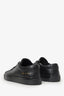 Common Projects Black Leather Sneakers Size 38