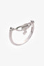 Vivienne Westwood Platinum 'Vendome' Ring Size XS