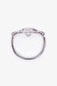 Vivienne Westwood Platinum 'Vendome' Ring Size XS