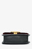 Valentino Black Leather Logo Crossbody Bag