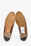 Gucci Aged Brown Leather Jordaan Horsebit Loafers Size 35.5
