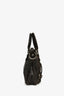 Balenciaga Brown Leather 'First City' Classic Shoulder Bag with Strap