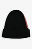 Prada Black Rib Wool Knit Beanie Size M