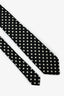 Tom Ford Tie Black/White Polka Dot Tie