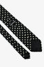 Tom Ford Tie Black/White Polka Dot Tie