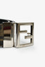 Fendi Brown Zucca Canvas 'FF' Buckle Belt Size 40