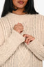 Isabel Marant Etoile Cream Wool Textured Sweater Size 34