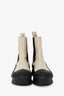 Stella McCartney Taupe Rubber 'Trace' Chelsea Boots Estimate Size 38