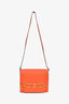 Hermès Orange Evercolour Leather 'Sac Roulis' 23 Crossbody