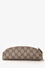 Gucci Brown Coated Canvas Supreme GG Cat Pouch