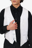 Maison Margiela X H&M Black/White Painted Vest Size 54 Mens
