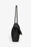 Pre-Loved Chanel™ 2008-09 Black Quilted Coated Canvas Flap Shoulder Bag