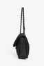 Pre-Loved Chanel™ 2008-09 Black Quilted Coated Canvas Flap Shoulder Bag