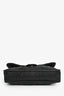 Pre-Loved Chanel™ 2008-09 Black Quilted Coated Canvas Flap Shoulder Bag